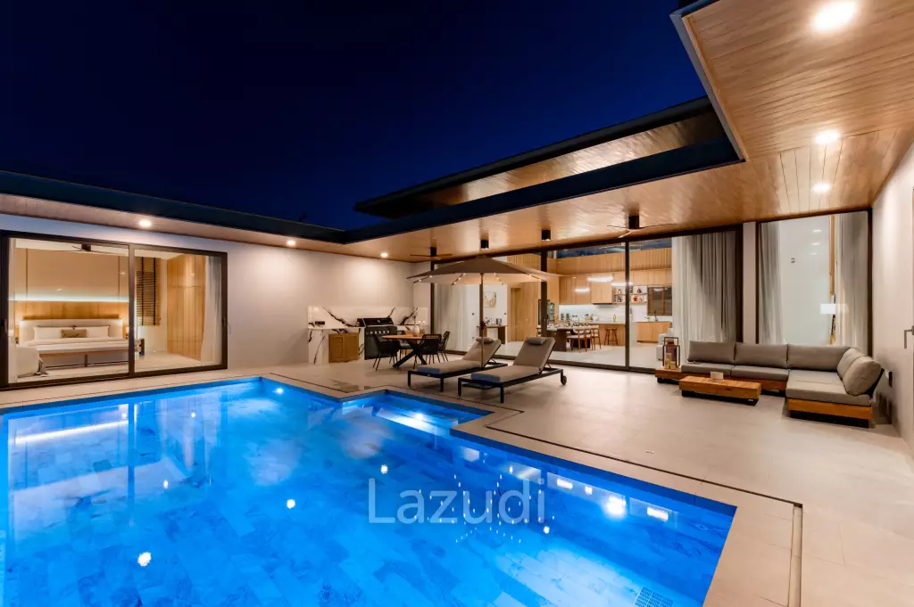 3 Bed 3 Bath 450 SQ.M La Felice Exclusive Villa Hua Hin, Type B