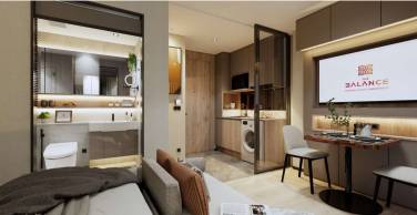 Studio 1 Bath 26 SQ.M The Balance Luxury Condominium Patong