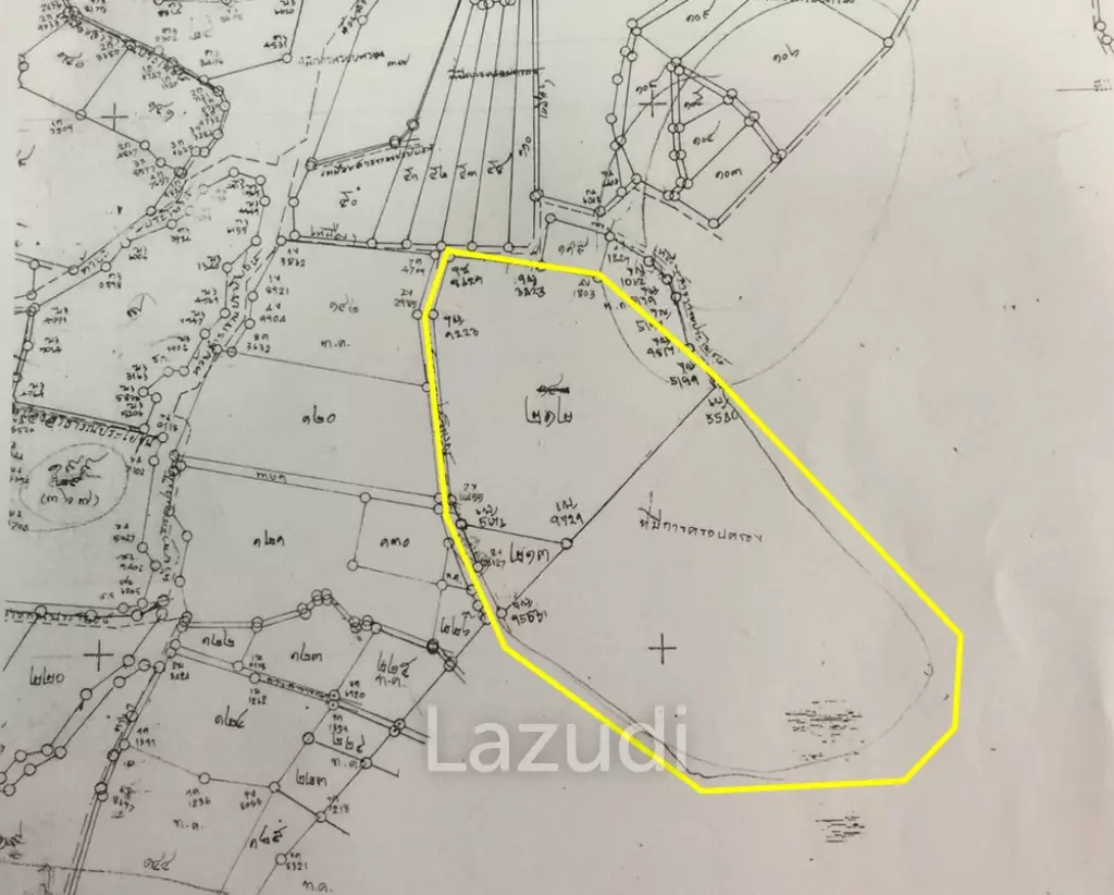 47 Rai Hilly Land For Sale Surrounded by Nature