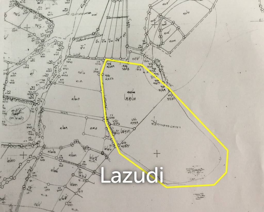 47 Rai Hilly Land For Sale Surrounded by Nature