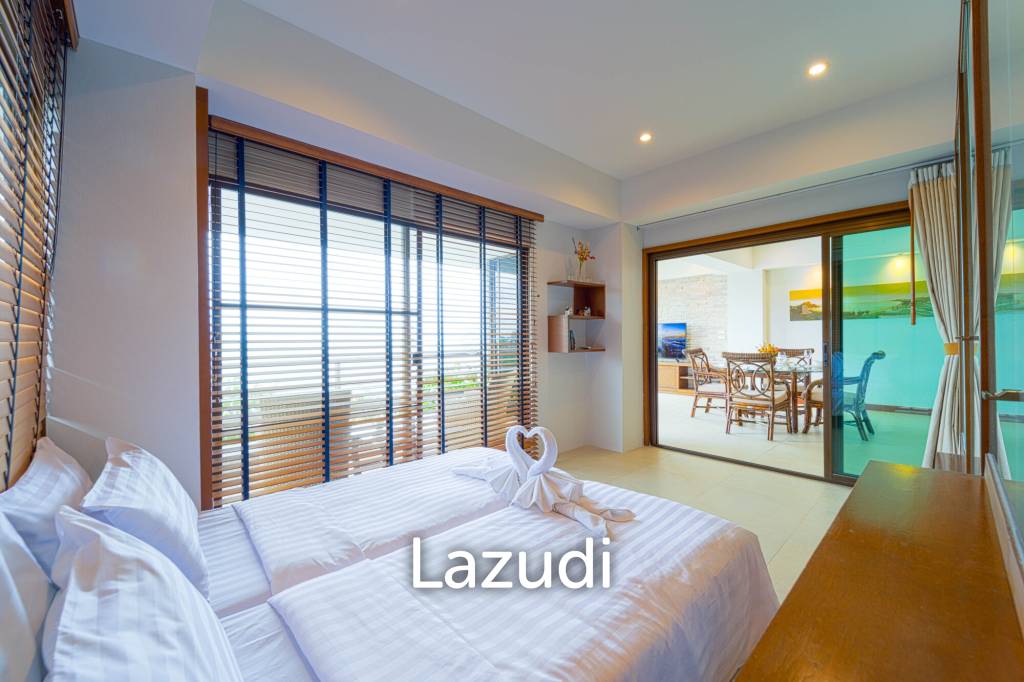Blue Wawe: Beachfront 2 bed Condo with Seaview! (BW2)