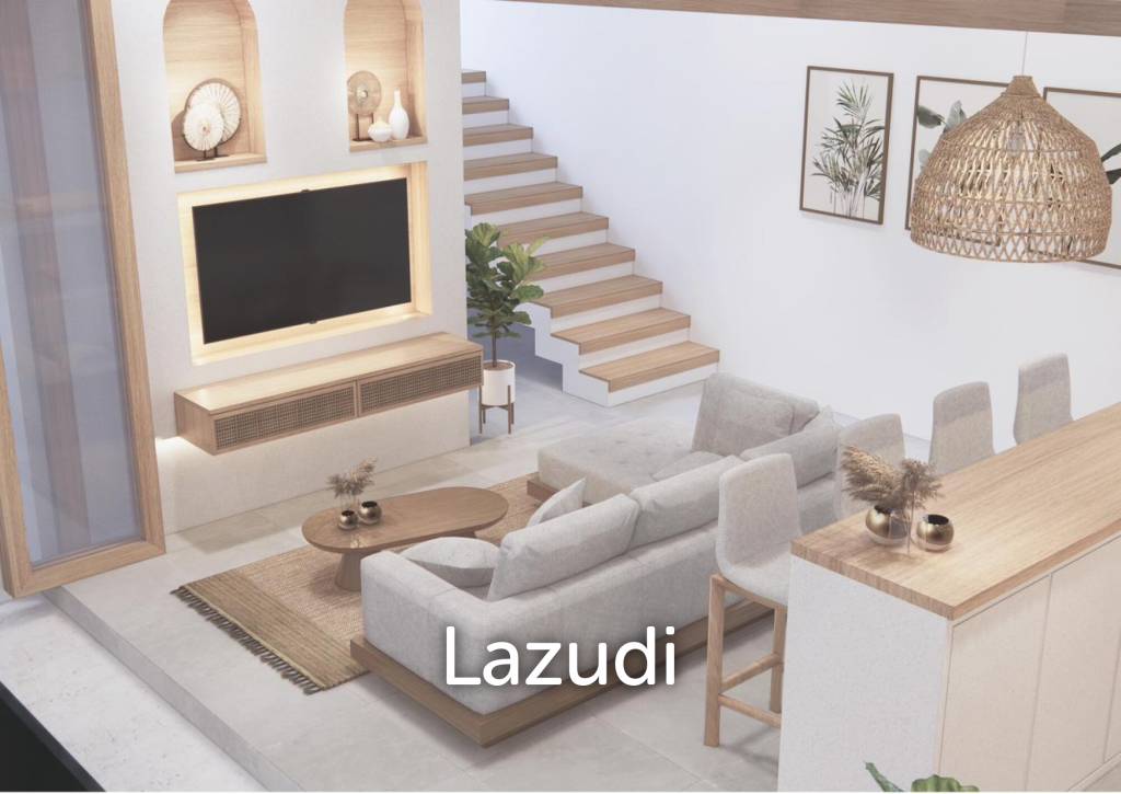 3 Bedroom Off Plan Leasehold Development in buzzling Seminyak