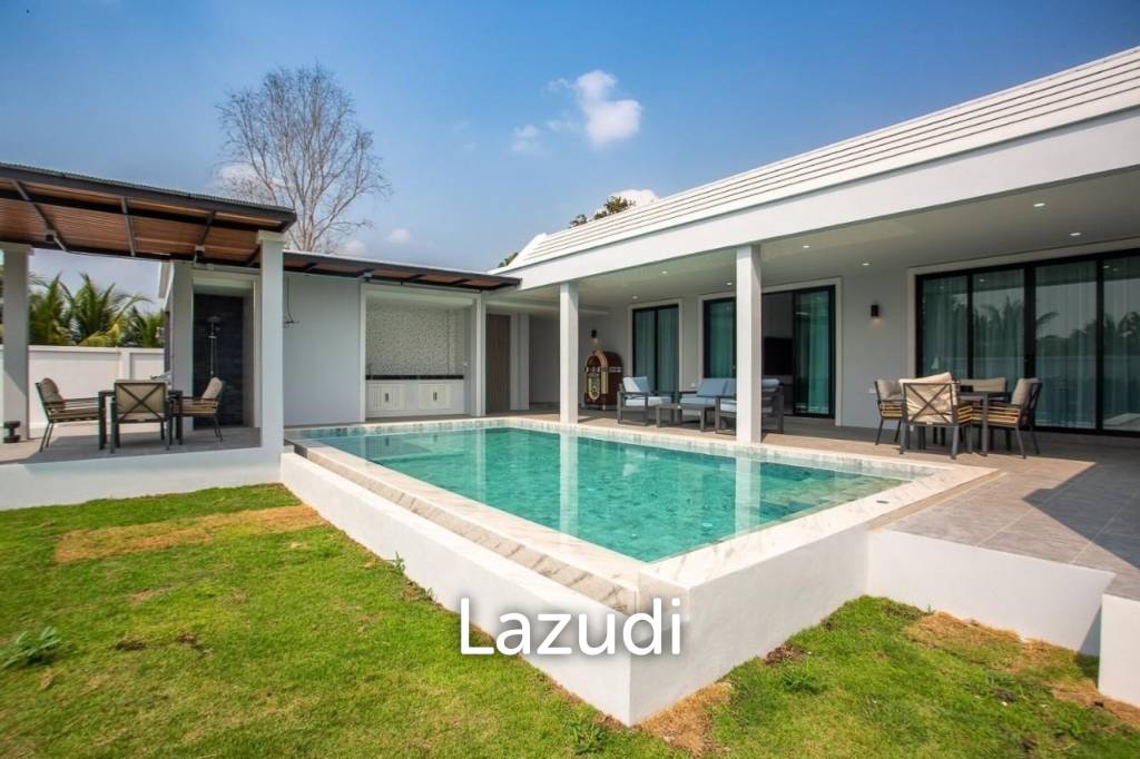 Modern 4 Bedroom Villa  with Pool in IBreeze View Hua Hin