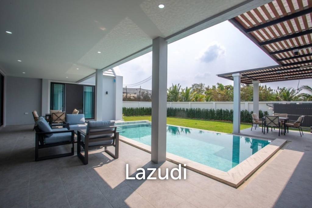 Modern 4 Bedroom Villa  with Pool in IBreeze View Hua Hin