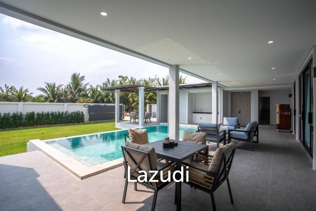 Modern 4 Bedroom Villa  with Pool in IBreeze View Hua Hin