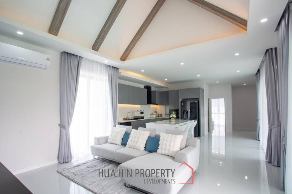 Modern 4 Bedroom Villa  with Pool in IBreeze View Hua Hin