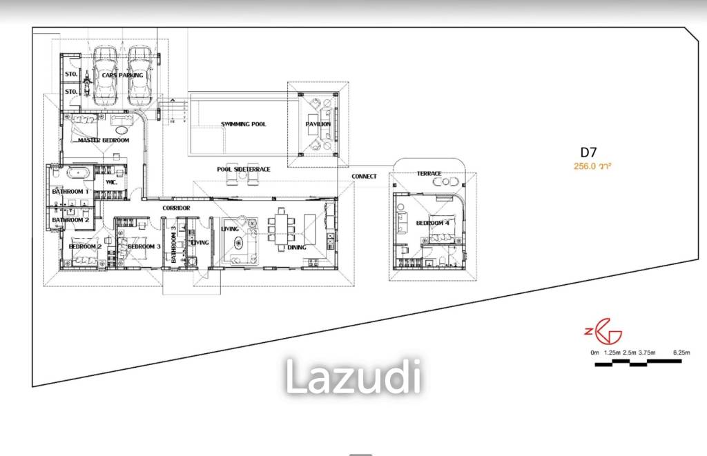 4 Beds 4 baths 292.6 SQ.M THE CHATT HUAHIN-PRAN