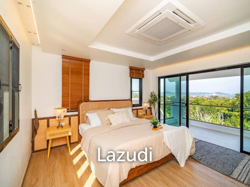 Stunning Seaview Pool Villa with 4 Bedrooms In Chalong
