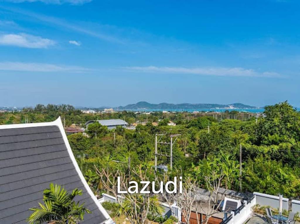 Stunning Seaview Pool Villa with 4 Bedrooms In Chalong