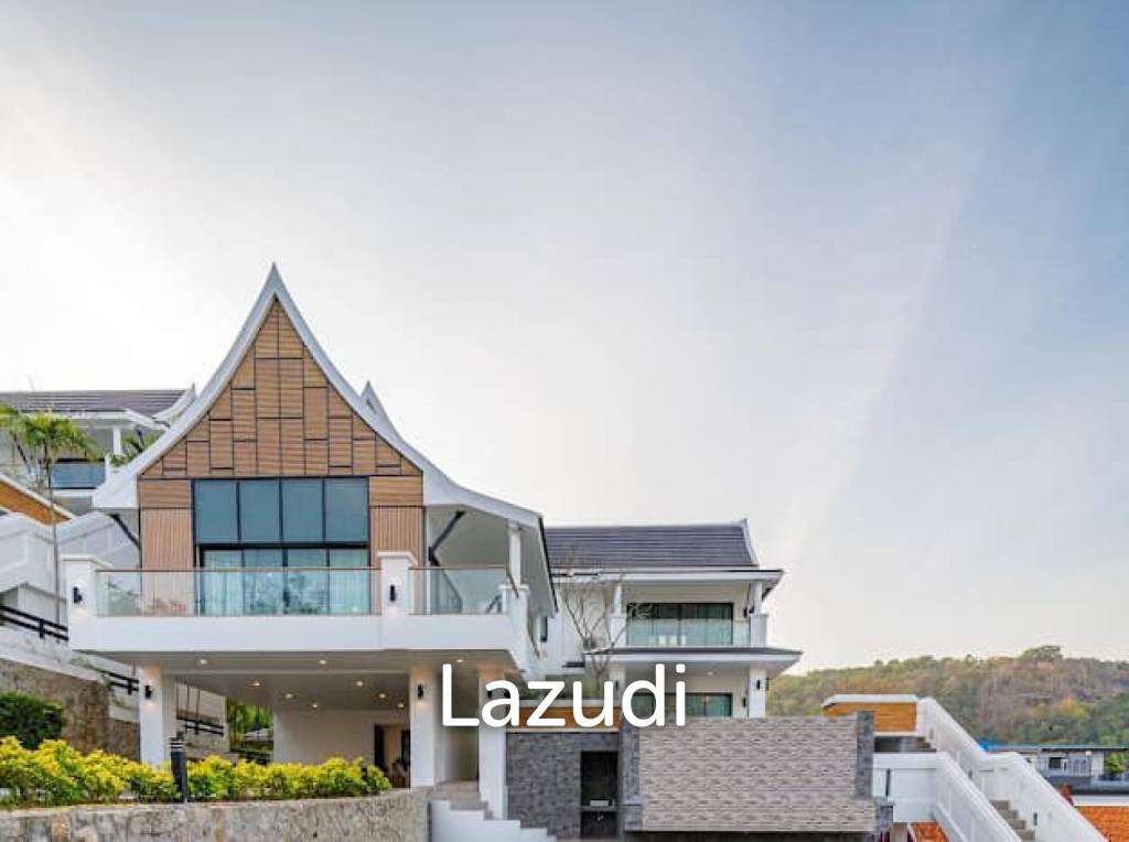 Stunning Seaview Pool Villa with 4 Bedrooms In Chalong