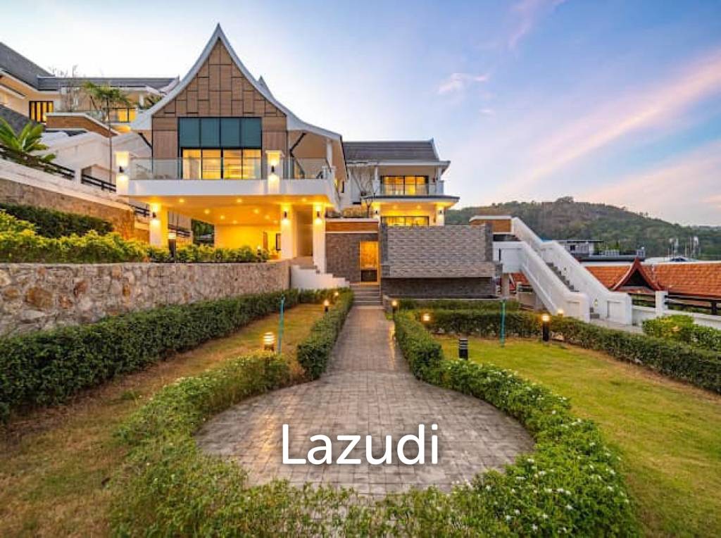 Stunning Seaview Pool Villa with 4 Bedrooms In Chalong