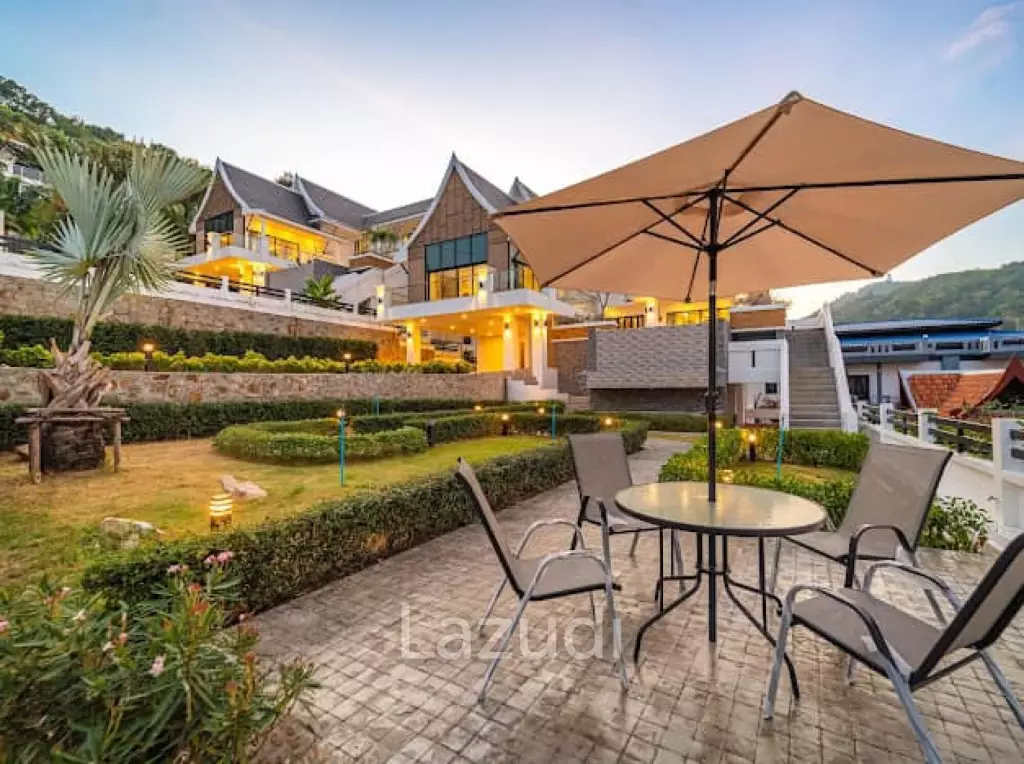 Stunning Seaview Pool Villa with 4 Bedrooms In Chalong