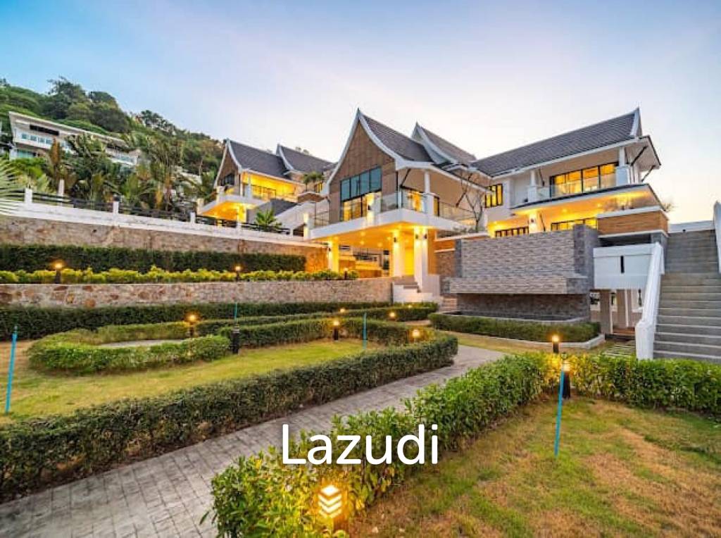Stunning Seaview Pool Villa with 4 Bedrooms In Chalong