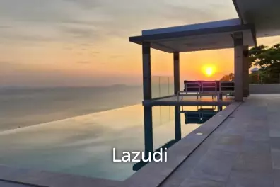 4 Bedrooms Pool Villa with Stunning Panoramic Sunset Sea View