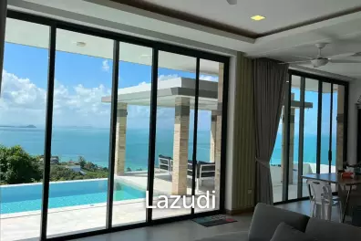 4 Bedrooms Pool Villa with Stunning Panoramic Sunset Sea View