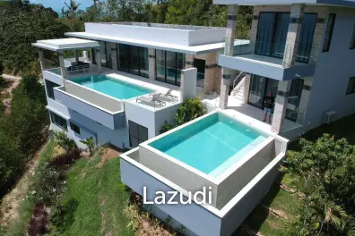 4 Bedrooms Pool Villa with Stunning Panoramic Sunset Sea View