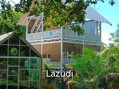 Serene Coffee  Detox Retreat with Yoga Space in a Lush 1,600 sqm Garden with Private Waterfall