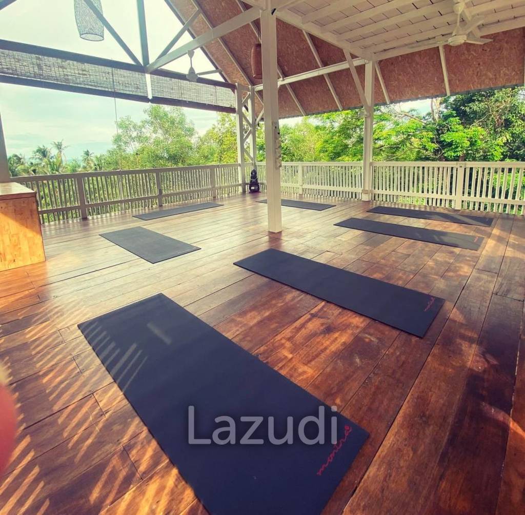 Serene Coffee  Detox Retreat with Yoga Space in a Lush 1,600 sqm Garden with Private Waterfall