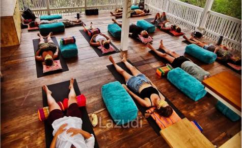 Serene Coffee  Detox Retreat with Yoga Space in a Lush 1,600 sqm Garden with Private Waterfall