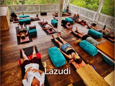 Serene Coffee  Detox Retreat with Yoga Space in a Lush 1,600 sqm Garden with Private Waterfall