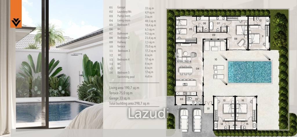 5-Bedroom Villa in Valentine Village Phase 2