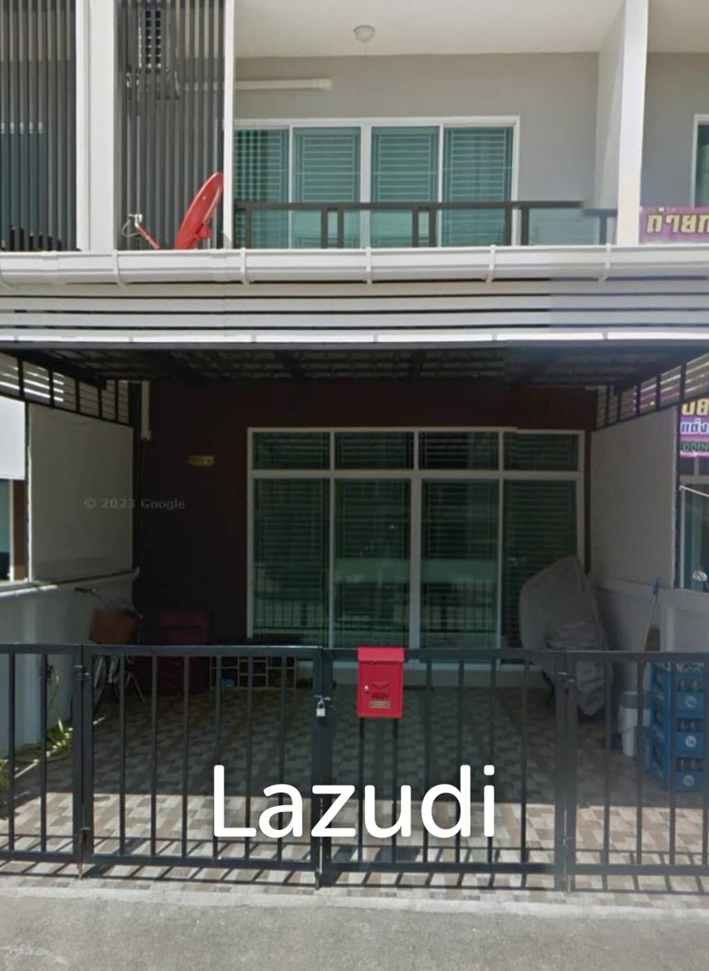 ขายทาวน์เฮ้าส์ 2 ห้องนอนติดกับบายพาสตะวันออก