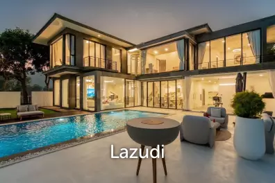 PALM HILLS RESIDENCES : Beautiful total renovation 4 bed pool villa