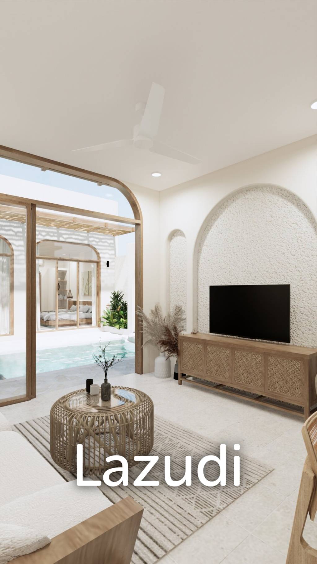 80 Year Leasehold Two Bedroom Villa for sale in Ungasan Uluwatu