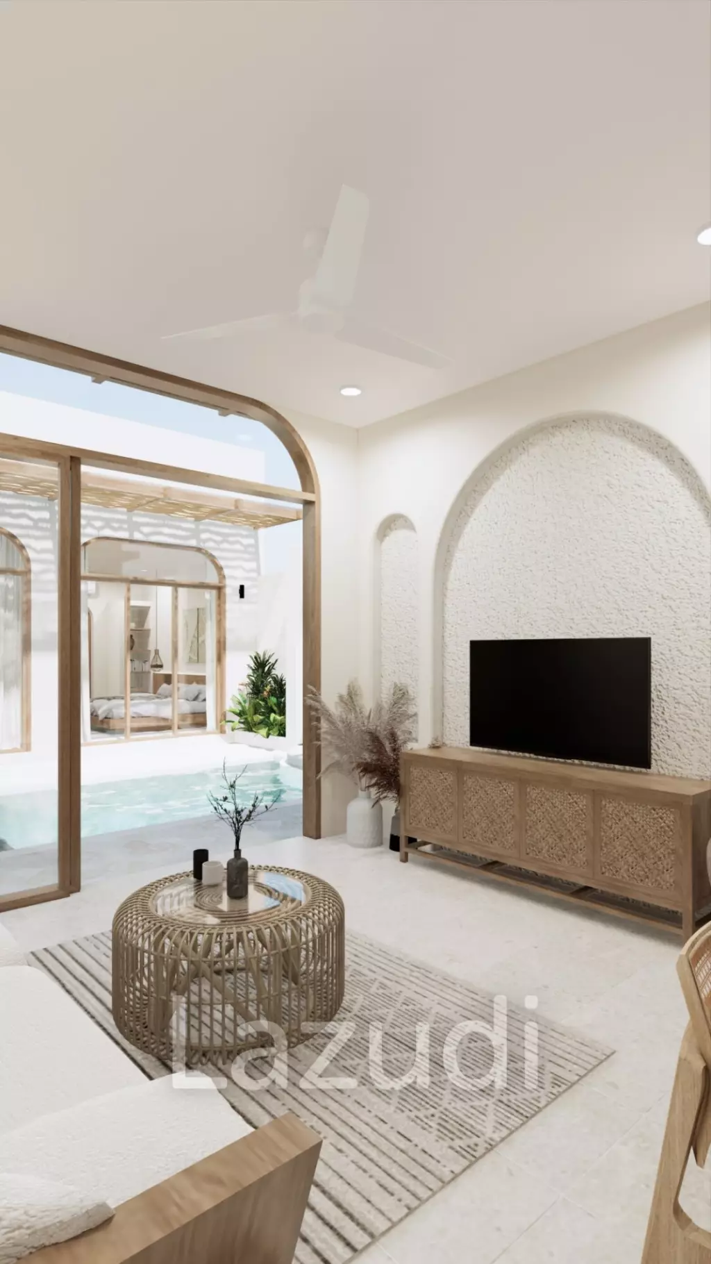 80 Year Leasehold Two Bedroom Villa for sale in Ungasan Uluwatu