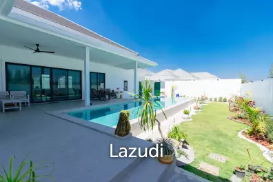 Modern 3 Bed Pool Villa Corner plot
