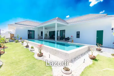 Modern 3 Bed Pool Villa Corner plot