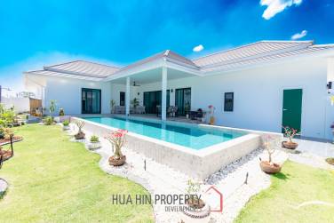 Modern 3 Bed Pool Villa Corner plot