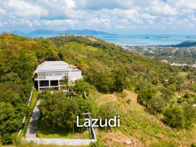 Hot Priced Sea View Villa with Large Pool Located in Bophut Hill