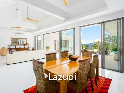 Hot Priced Sea View Villa with Large Pool Located in Bophut Hill