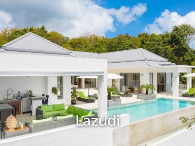 Hot Priced Sea View Villa with Large Pool Located in Bophut Hill