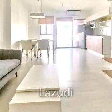 2 Bed 1 Bath 63 SQ.M The Room Ratchada-Ladprao