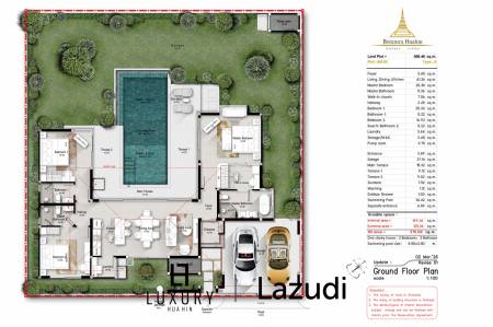 500 metro cuadrado 3 ` 3 Baño Villa de Venta