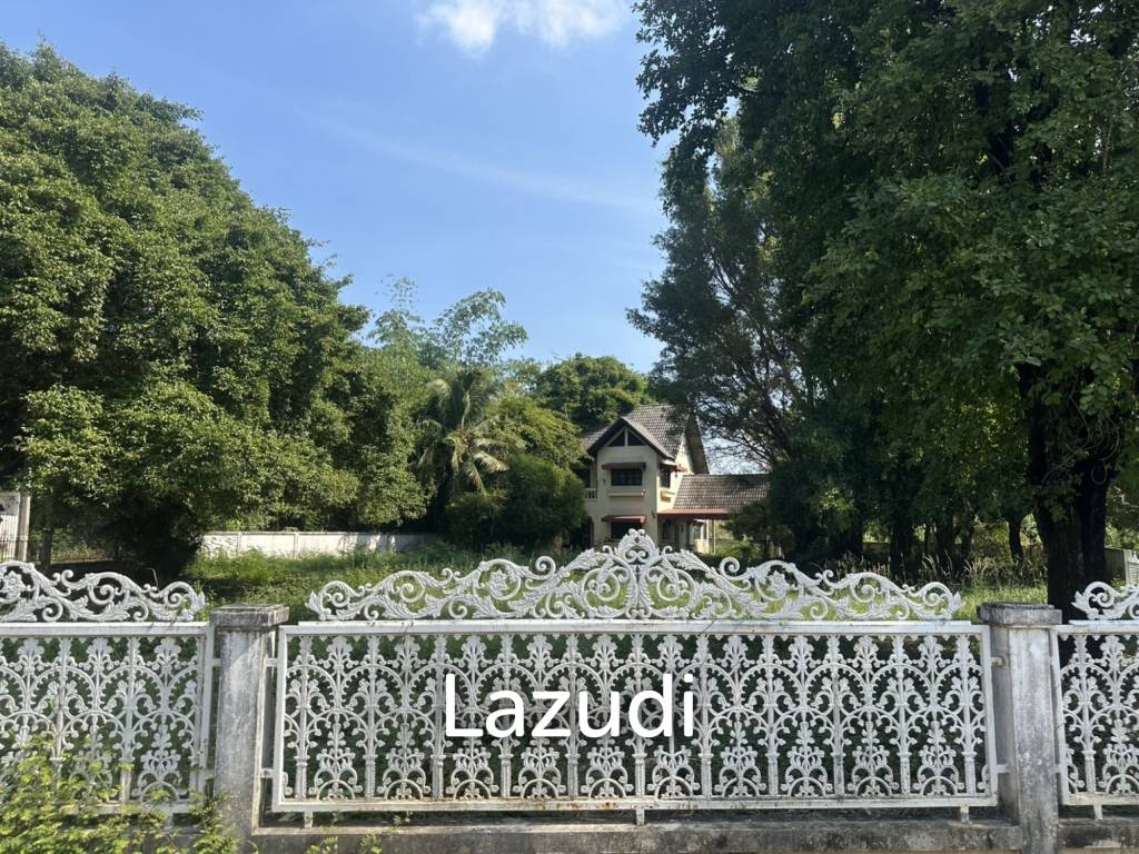 3 Bedrooms House For Sale with 1 Rai of Land near to Airport