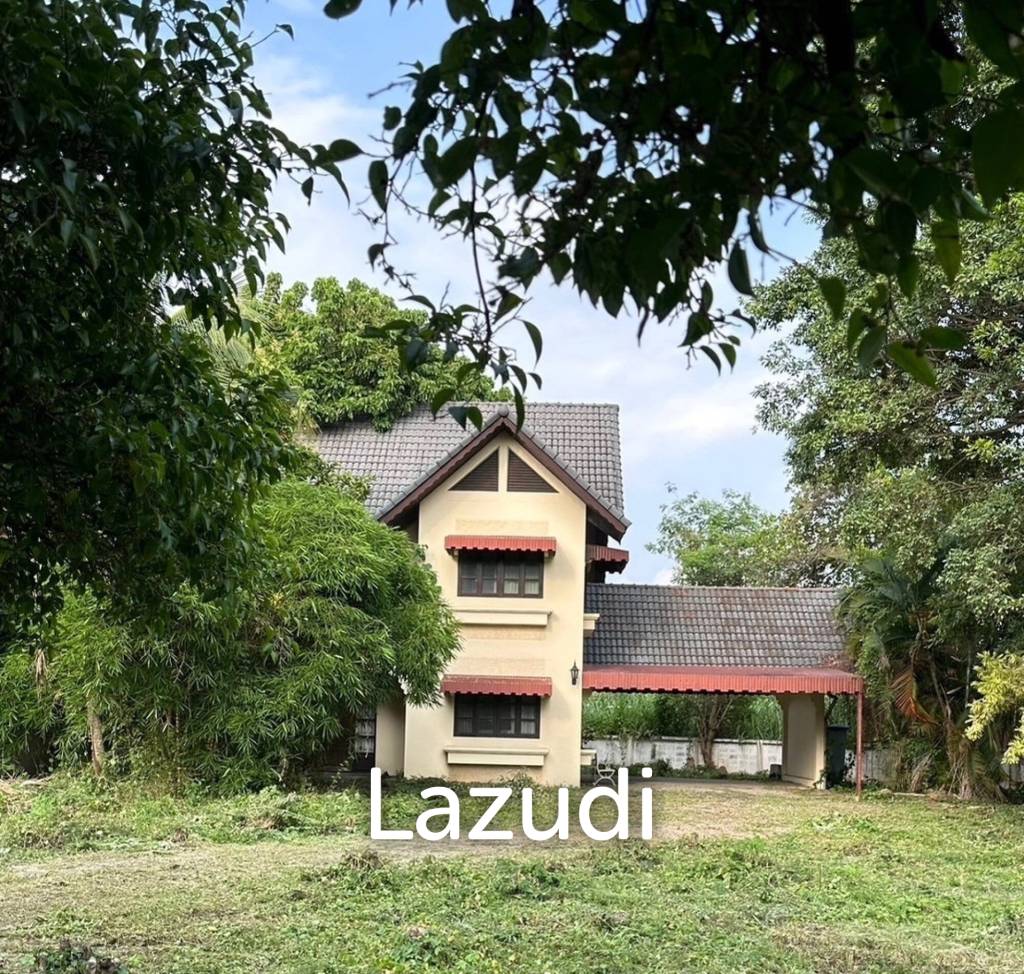 3 Bedrooms House For Sale with 1 Rai of Land near to Airport