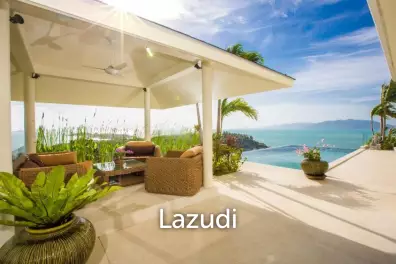 Luxury Beachside Villa in Plai Laem, Ko Samui