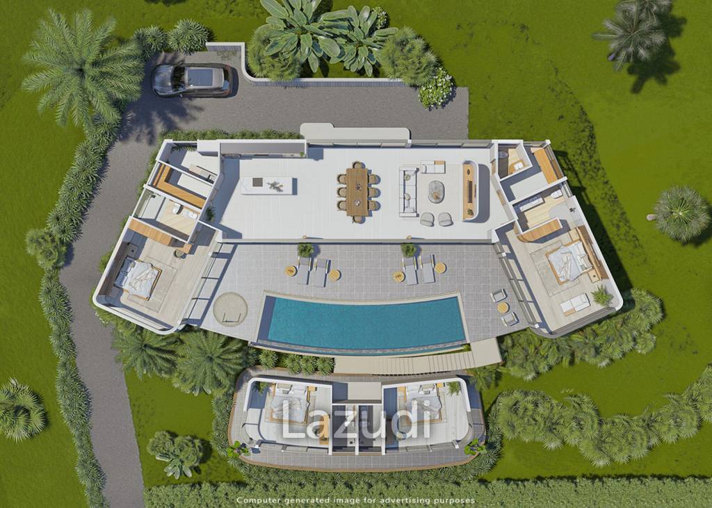 4 Bed 5 Bath 394 SQ.M Bel Roc Villas