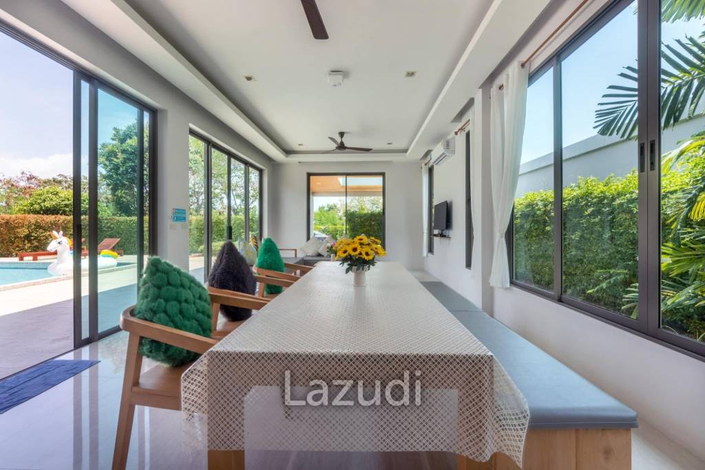Modern 4 Bedroom Pool Villa For Rent In Rawai