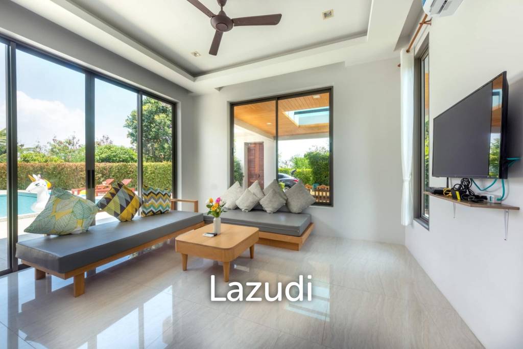 Modern 4 Bedroom Pool Villa For Rent In Rawai