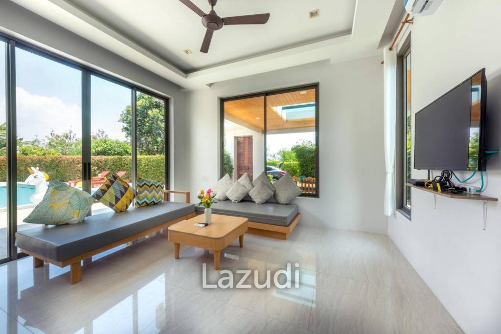 Modern 4 Bedroom Pool Villa For Rent In Rawai