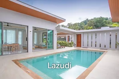 Modern 4 Bedroom Pool Villa For Rent In Rawai