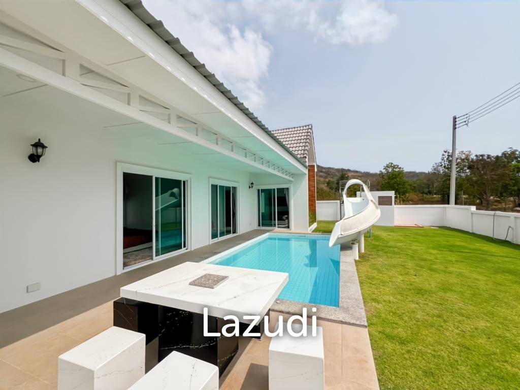 Modern 3.5 Bedroom Pool Villa in Hua Hin with Scenic Mountain View For Sale/Rent