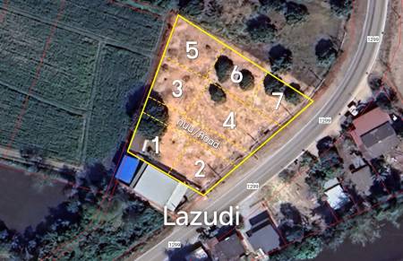 Selling Land 1 Rai 8 Plots For Investment