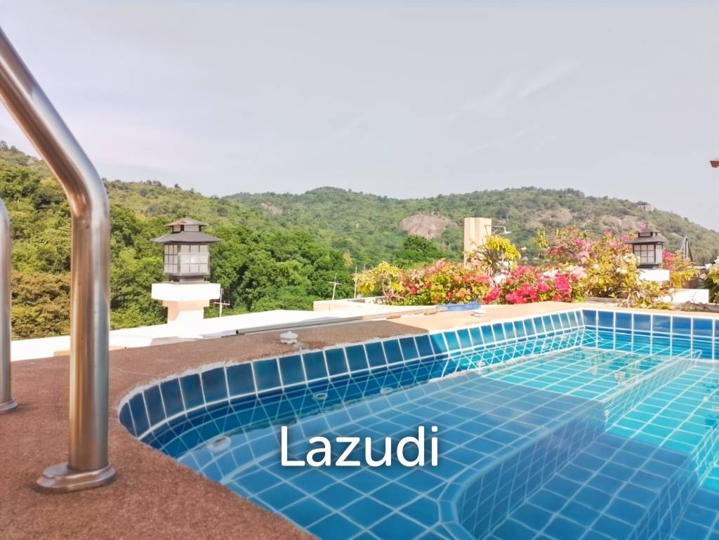 Stunning 2-Bedroom Penthouse Condo 240 SQM in SeaRidge Hua Hin