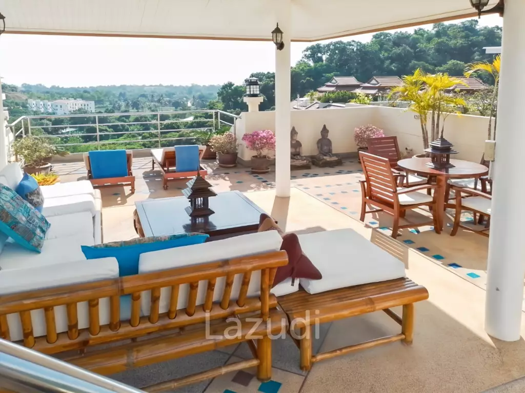 Stunning 2-Bedroom Penthouse Condo 240 SQM in SeaRidge Hua Hin