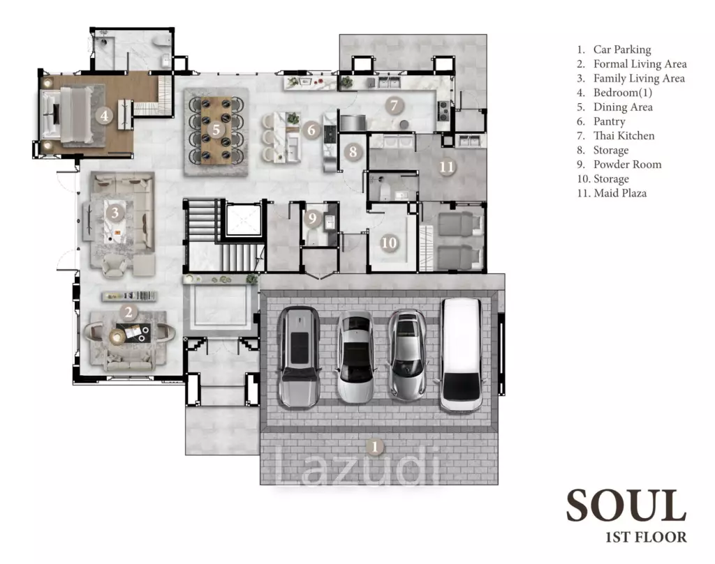 Ultra Luxury 5-Bed Home in Bang Kaeo Samut Prakan